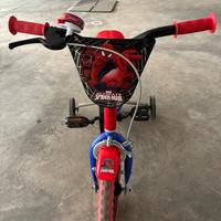 Bicicletta spiderman 12 pollici