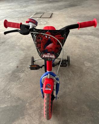 Bicicletta spiderman 12 pollici