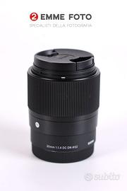 SIGMA 30mm F1,4 DG DN SONY E - USATO GARANTITO