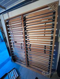 Rete letto ortopedica in legno 200 x 170 cm