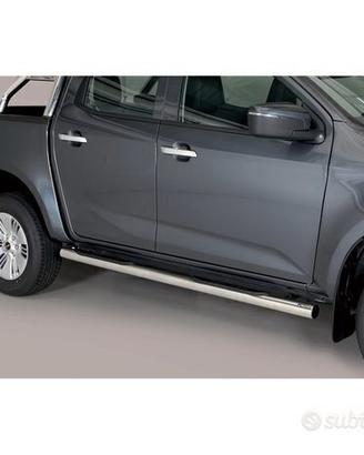 Isuzu D-Max Double Cab 2020> Pedane Inox