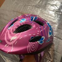 Casco Abus per bici, per bambina, misura 50-55cm.
