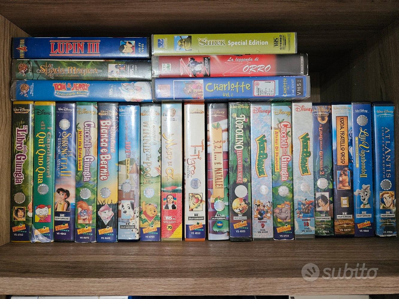 CASSETTE VHS ORIGINALI Audio/Video In vendita a Roma