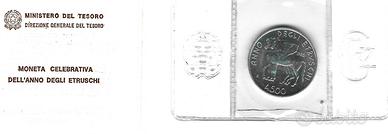 Repubblica Italiana - Moneta Cultura Etrusca