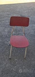 tavolo e sedie anni 70 stile bar  vintage