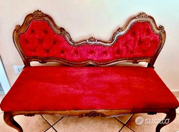 DIVANETTO IN NOCE 