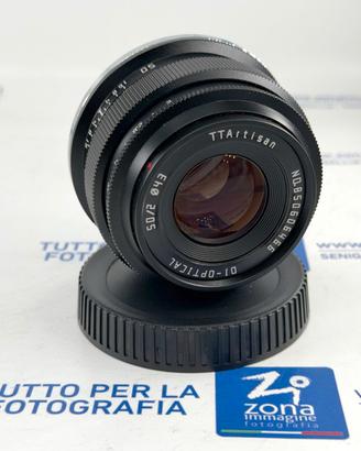 TTARTISAN 50mm F2 + GARANZIA USATO