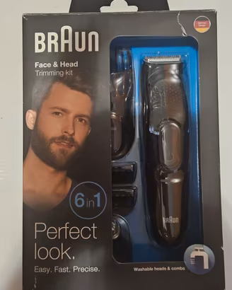 Regolabarba trimmer BRAUN MGK3020 6 in 1