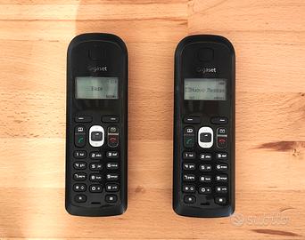 coppia telefoni cordless