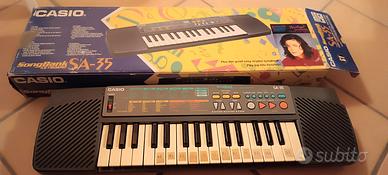 tastiera vintage Casio SA-35 Song Bank