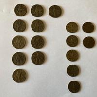 Lotto di 17 monete italiane d’epoca