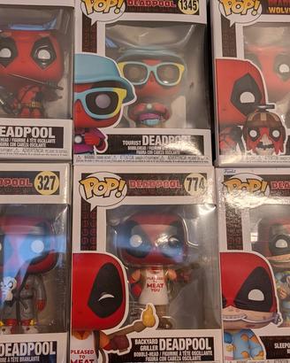 Lotto Funko Pop Deadpool 
