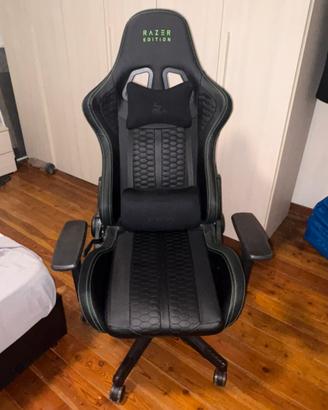 sedia gaming razer edition