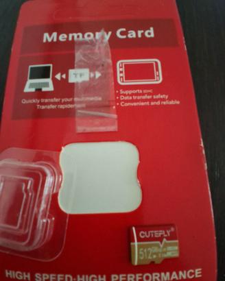 Scheda micro sd 512gb