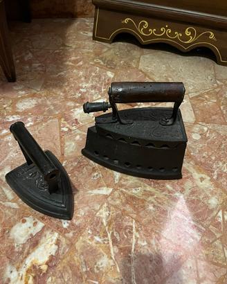 Coppia ferro da stiro antico
