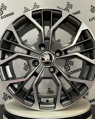 CERCHI IN LEGA SKODA CITIGO DA 16