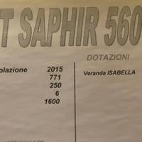 Roulotte Fendt Saphir 560 SKM