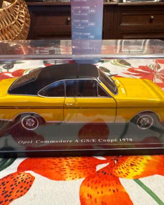 Modellino Opel commodore A GS/E Coupe