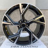 Cerchi lega 20 AVUS AF20 Black Polish AUDI A3, A4 