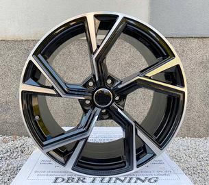 Cerchi lega 20 AVUS AF20 Black Polish AUDI A3, A4 