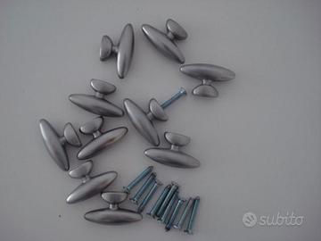 10 pomelli maniglie in metallo pressofuso