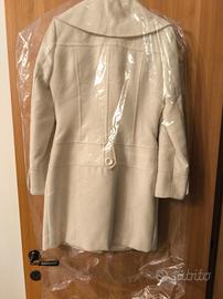 cappotto bianco taglia 40