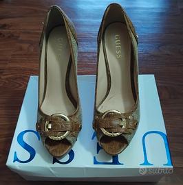 Scarpa Guess Donna Con Tacco Alto ,Plateau.
