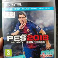 Pes 2018 PS3 raro