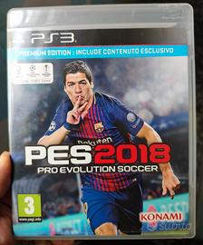 Pes 2018 PS3 raro