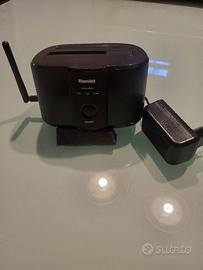 Docking station Wi-Fi Hamlet per hard disk SATA