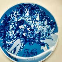 Piatto di Natale collezione Porsgrund “Julen 1987”