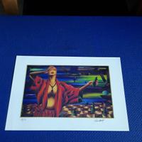 Dipinto di Kino Mistral "Lady Scacchi "