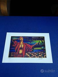 Dipinto di Kino Mistral "Lady Scacchi "