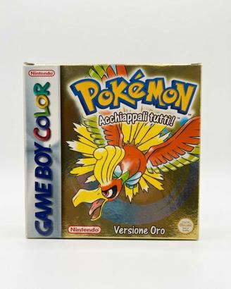 gameboy Pokémon Versione Oro