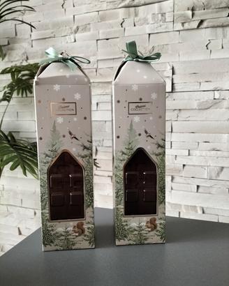 2 diffusori di profumo di Natale a forma di casa