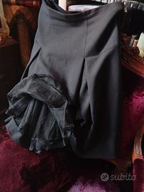 Gonna Couture Rena Lange stile'50 tulle pizzo tg46