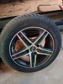 gomme invernali con cerchi 175/65/14 per Ford 