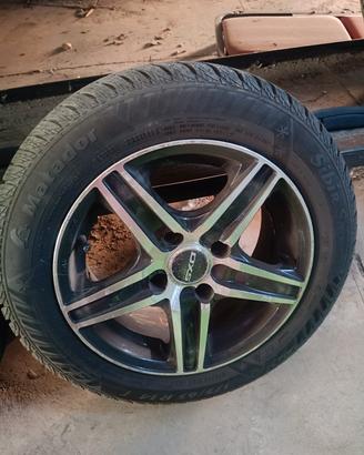 gomme invernali con cerchi 175/65/14 per Ford 