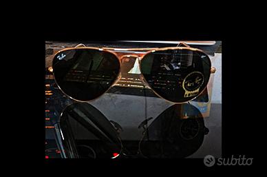 Occhiali Sole RayBan AviatoreNUOVI mai Indossati