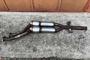 Tubo di scarico con 2 catalizzatori BMW 530D E39