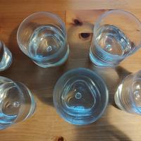 Set 6 bicchieri Design serie Pitagora 1969