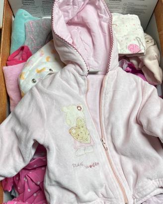 Scatolone vestiti neonato 6/9 mesi