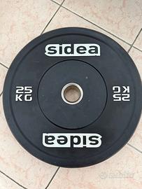 COPPIA DISCHI BUMPERS 25 KG