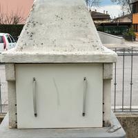 Caminetto a legna per barbecue