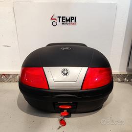 Bauletto originale Yamaha con schienale + 2 chiavi