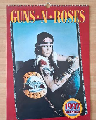 Calendario Guns n roses 1997 - Oliver books raro