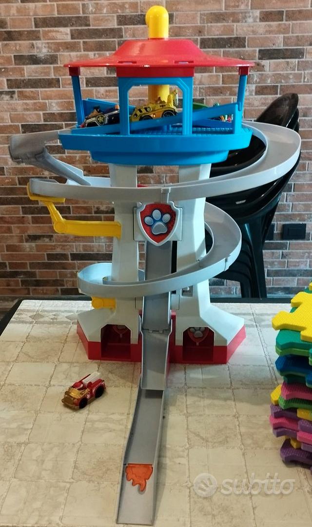 Paw Patrol Pista Da Corsa Quartier Generale