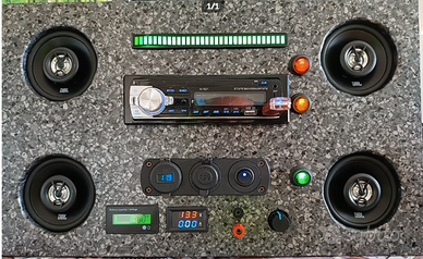 CASSA PER MUSICA E PER TEST ELETTRONICO