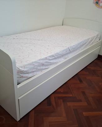 letto con 2° letto e materassi giessegi