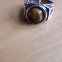 Anello occhio di tigre